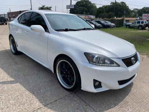 2012 Lexus IS 250 for sale at Tex-Mex Auto Sales LLC in Lewisville TX