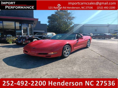 1997 Chevrolet Corvette for sale at Import Performance Sales - Henderson in Henderson NC