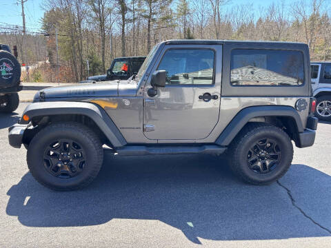 2016 Jeep Wrangler Willys Wheeler