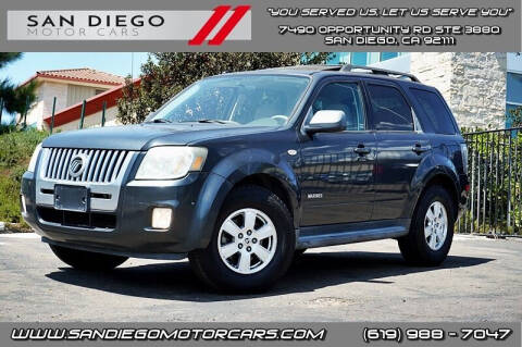 2008 Mercury Mariner for sale at San Diego Motor Cars LLC in Spring Valley CA