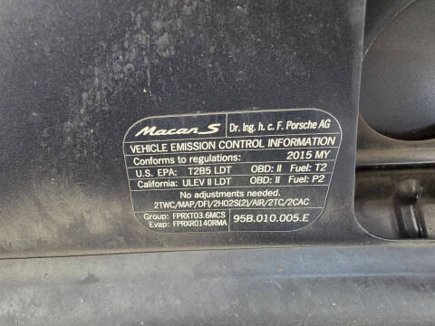2015 Porsche Macan S