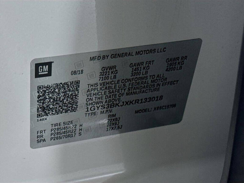 2019 Cadillac Escalade Luxury