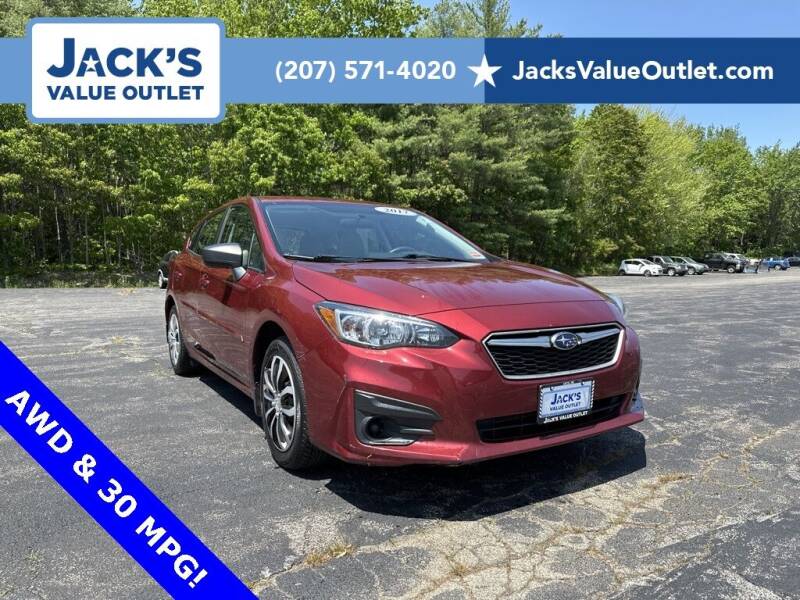 2017 Subaru Impreza for sale at Jack's Value Outlet in Saco ME