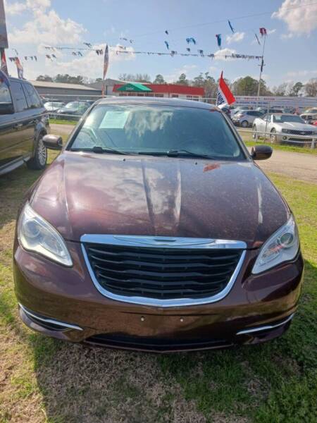 2013 Chrysler 200 for sale at Jump and Drive LLC in Humble TX