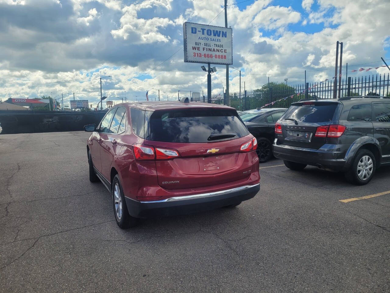 2018 Chevrolet Equinox for sale at D TOWN AUTO SALES LLC in Detroit, MI