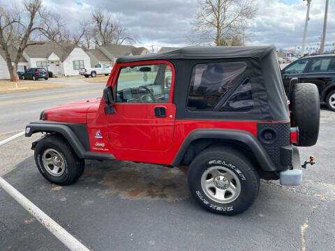 2003 Jeep Wrangler for sale at MADISON MOTORS in Bethany OK