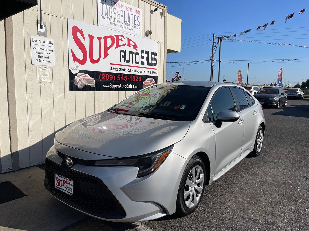 2020 Toyota Corolla for sale at Super Auto Sales Modesto in Modesto, CA