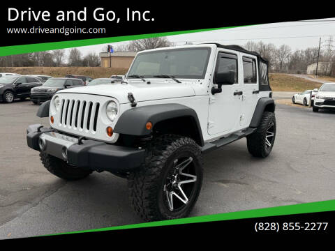 2013 Jeep Wrangler Unlimited for sale at Drive and Go, Inc. in Hickory NC