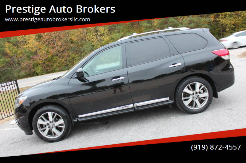 2014 Nissan Pathfinder for sale at Prestige Auto Brokers in Raleigh NC