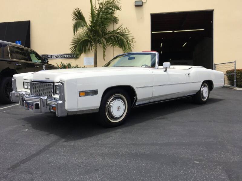1976 Cadillac Eldorado for sale at MANGIONE MOTORS ORANGE COUNTY in Costa Mesa CA