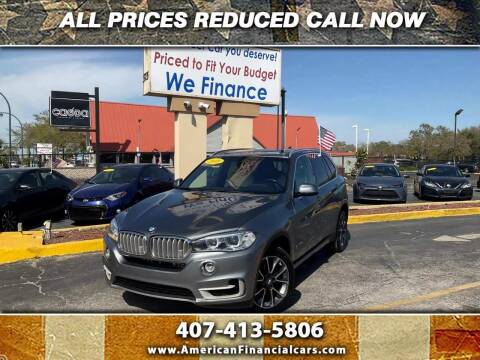 2018 BMW X5 for sale at American Financial Cars in Orlando FL