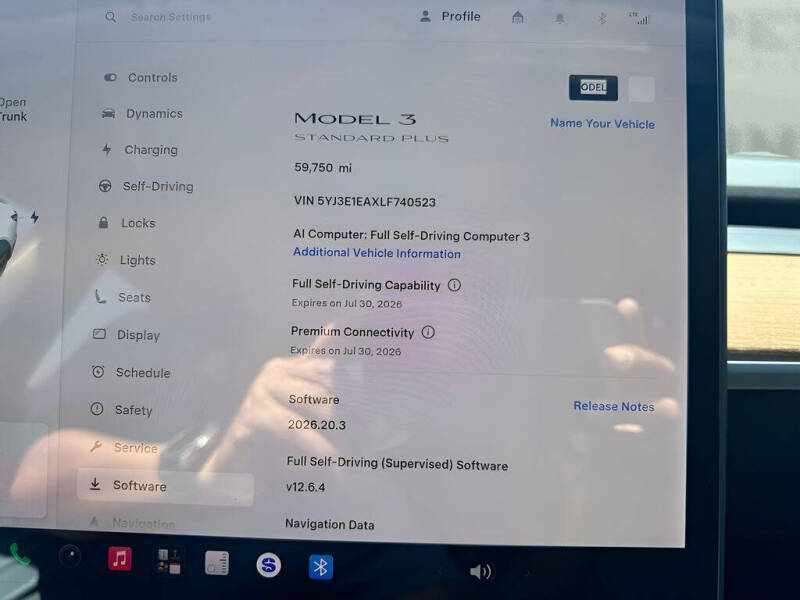 2020 Tesla Model 3 Standard Range Plus