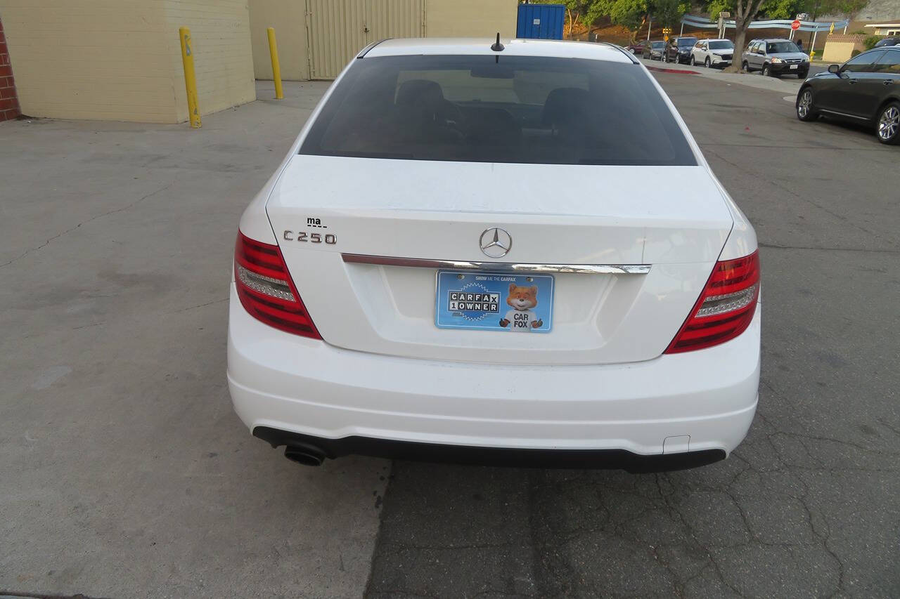 2013 Mercedes-Benz C-Class for sale at The Car Vendor LLC in Bellflower, CA