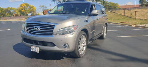 2014 Infiniti QX80 for sale at Auto Wholesalers in Saint Louis MO