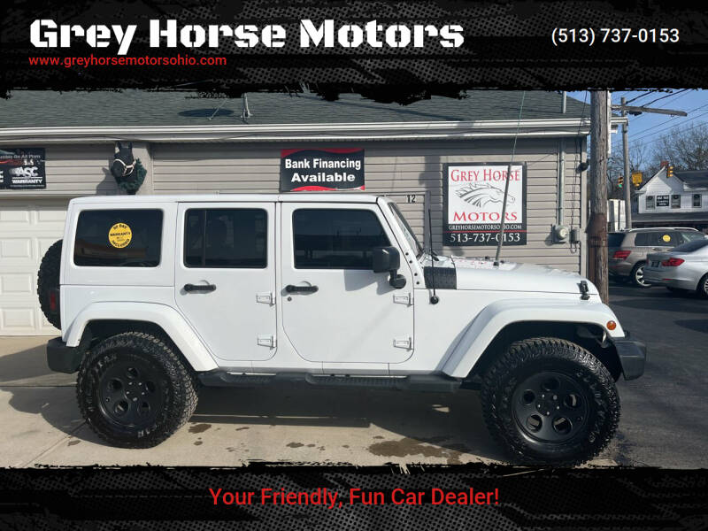 2015 Jeep Wrangler Unlimited for sale at Grey Horse Motors in Hamilton OH