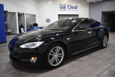2016 Tesla Model S for sale at iDeal Auto Imports in Eden Prairie MN