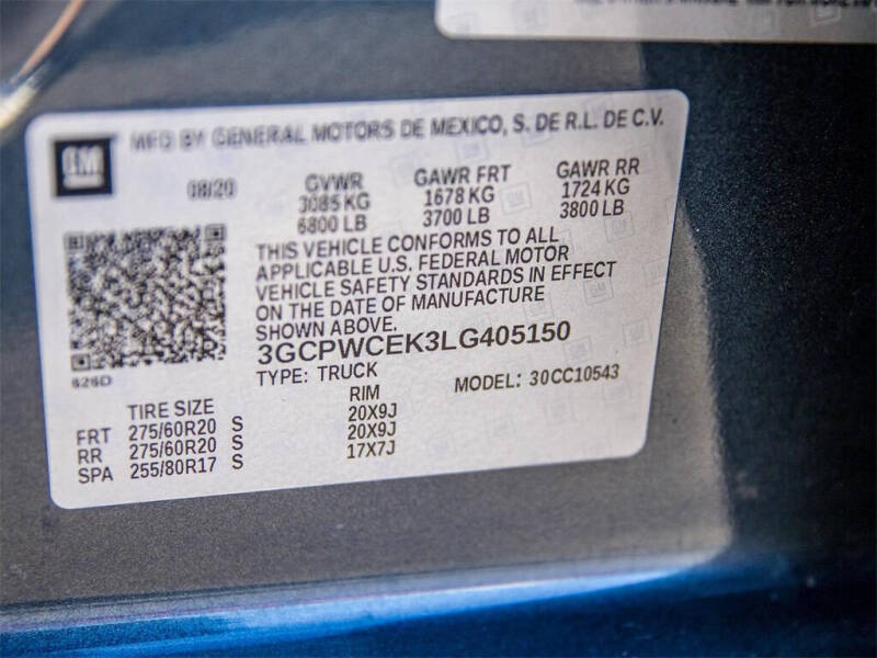 2020 Chevrolet Silverado 1500