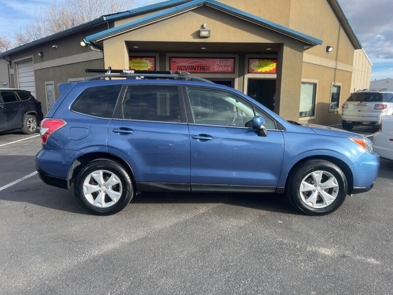 2015 Subaru Forester for sale at Advantage Auto Sales in Garden City ID