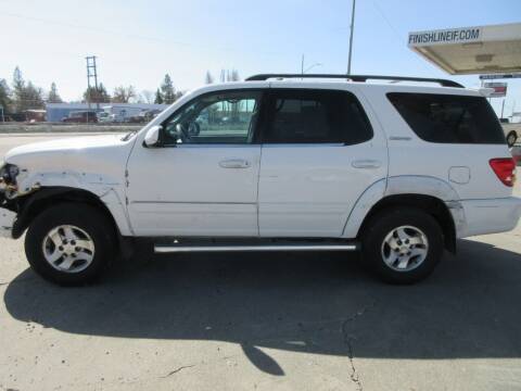 2002 Toyota Sequoia for sale at FINISH LINE AUTO SALES in Idaho Falls ID