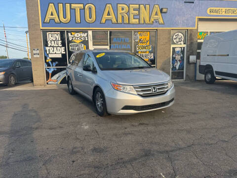 2012 Honda Odyssey for sale at Auto Arena in Fairfield OH