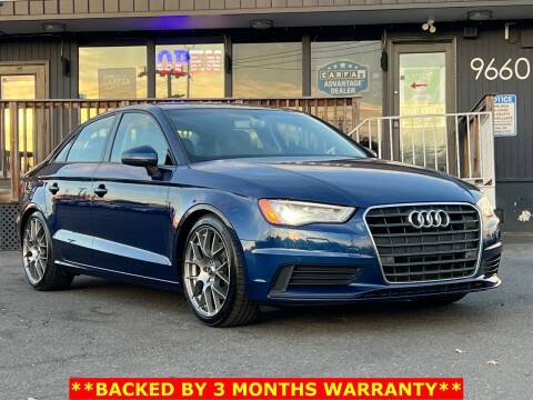 2016 Audi A3 for sale at CERTIFIED CAR CENTER in Fairfax VA