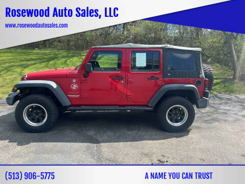 2010 Jeep Wrangler Unlimited for sale at Rosewood Auto Sales, LLC in Hamilton OH