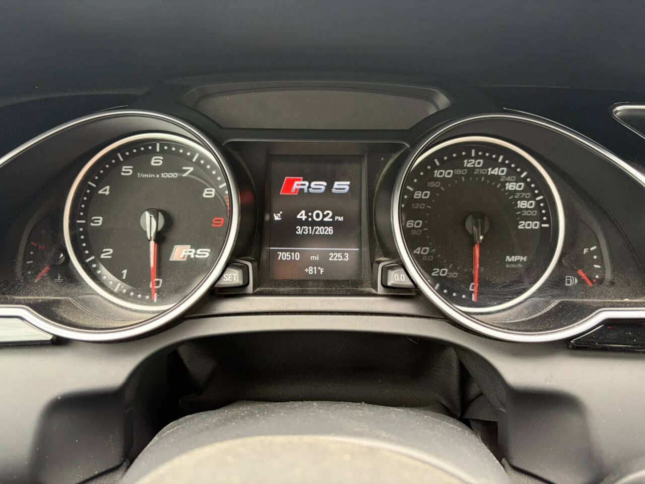 Black 2015 Audi RS 5 4.2 quattro AWD 4.2 quattro 2dr Coupe 14