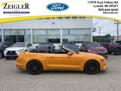 2019 Ford Mustang for sale at Harold Zeigler Ford - Jeff Bishop in Plainwell MI