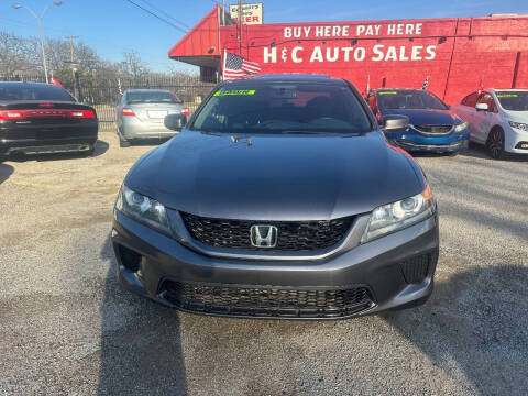 2014 Honda Accord for sale at H&C Auto Sales in Balch Springs TX