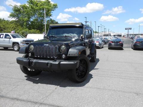 2016 Jeep Wrangler Unlimited for sale at Auto America in Charlotte NC