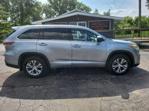 2015 Toyota Highlander for sale at Drive Motor Sales in Ionia MI