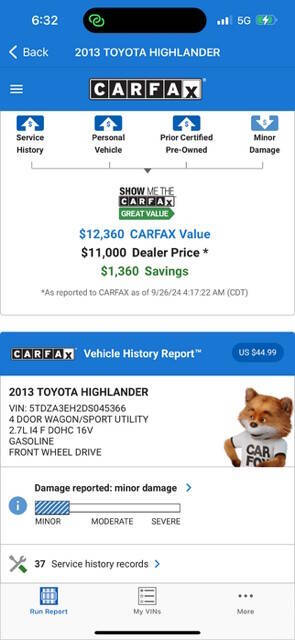 2013 Toyota Highlander for sale at RGM Auto Sales in San Diego, CA