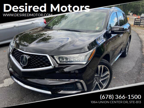 2017 Acura MDX for sale at Desired Motors in Alpharetta GA