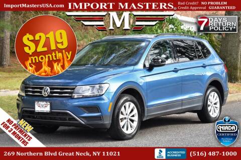 2019 Volkswagen Tiguan for sale at Import Masters in Great Neck NY
