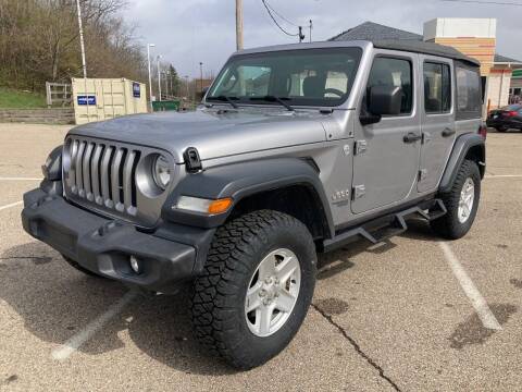2018 Jeep Wrangler Unlimited for sale at Borderline Auto Sales in Milford OH