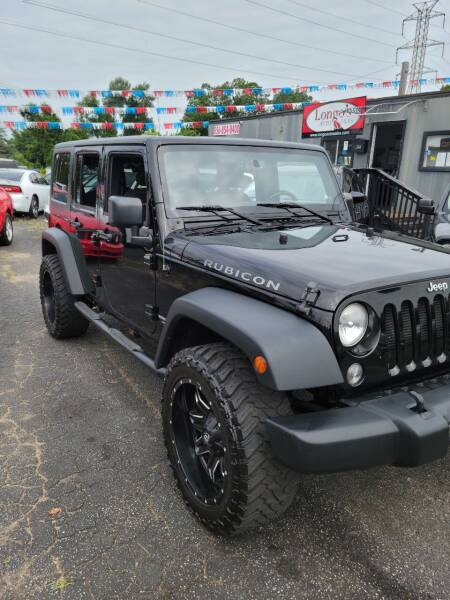 2014 Jeep Wrangler Unlimited for sale at Longo & Sons Auto Sales in Berlin NJ