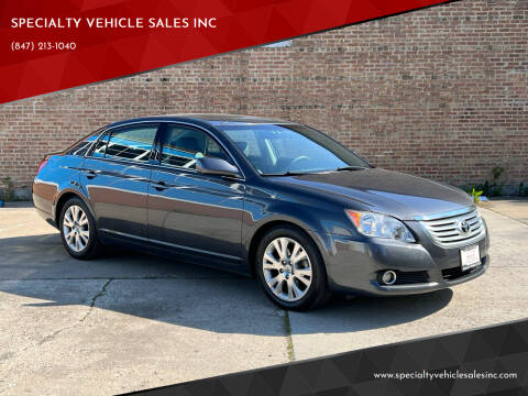 2009 Toyota Avalon for sale at SPECIALTY VEHICLE SALES INC in Skokie IL