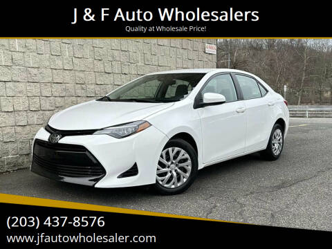 2018 Toyota Corolla for sale at J & F Auto Wholesalers in Waterbury CT
