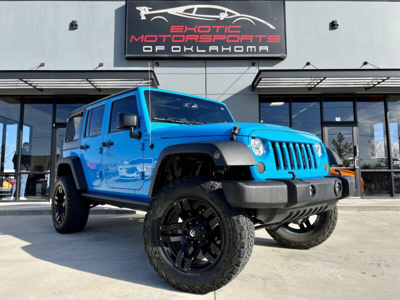 Jeep Wrangler Unlimited For Sale In Midwest City Ok Carsforsale Com