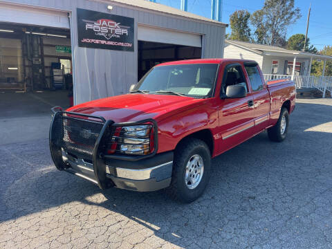 2003 Chevrolet Silverado 1500 for sale at Jack Foster Used Cars LLC in Honea Path SC