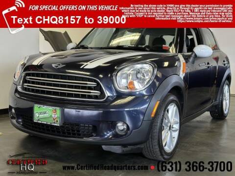 2016 MINI Countryman for sale at CERTIFIED HEADQUARTERS in Saint James NY
