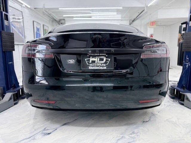 Black 2017 Tesla Model S 75D AWD 75D 4dr Liftback 9
