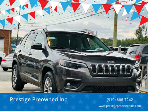 2019 Jeep Cherokee for sale at Prestige Preowned Inc in Burlington NC