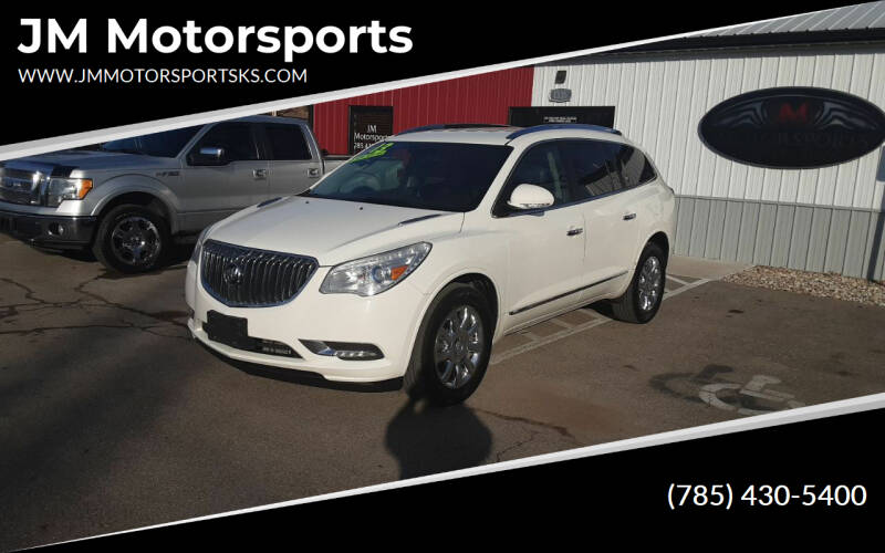 2013 Buick Enclave for sale at JM Motorsports in Topeka KS