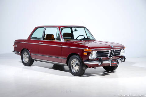 1972 BMW 2002 for sale at Motorcar Classics in Farmingdale NY