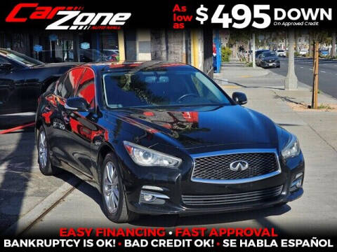 2014 Infiniti Q50 for sale at Carzone Automall in South Gate CA