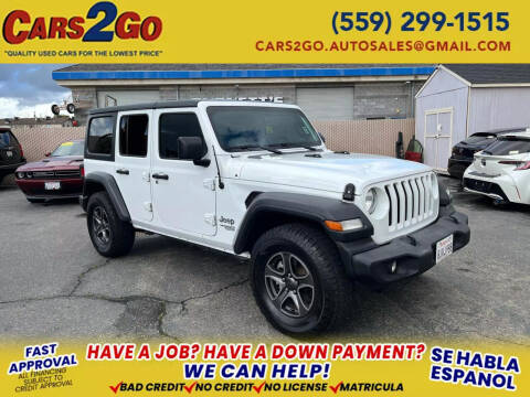 2018 Jeep Wrangler Unlimited for sale at Cars 2 Go in Clovis CA
