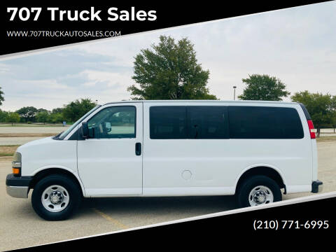 2011 Chevrolet Express Passenger for sale at BRACKEN MOTORS in San Antonio TX
