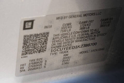 2019 Chevrolet Silverado 1500