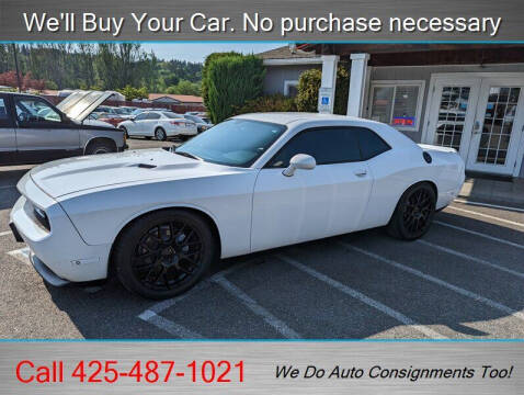 2013 Dodge Challenger for sale at Platinum Autos in Woodinville WA